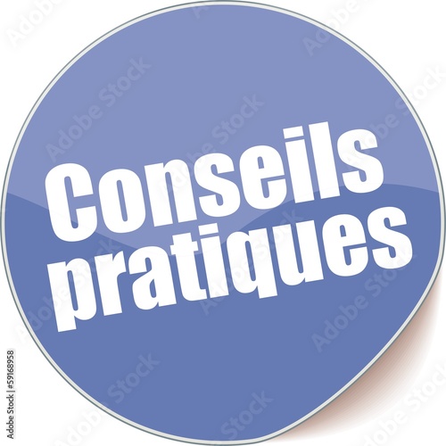 bouton conseils pratiques