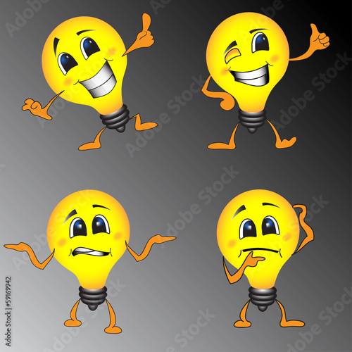 Smart Lamp Smile Facies