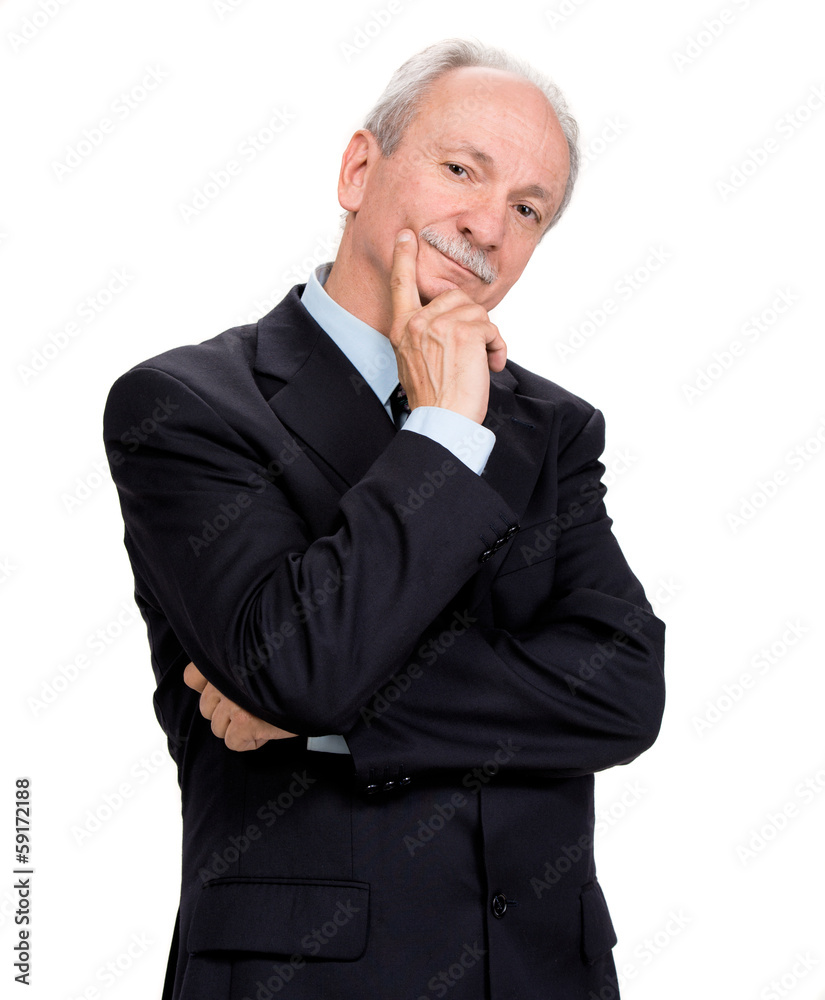 Senior businessman Senior businessman
