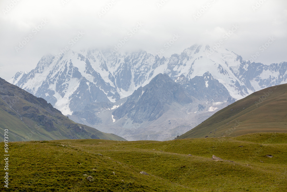 Chok-tal mountain. Tien Shan, Kyrgyzstan