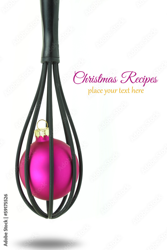 Cooking beater with Christmas ball Cooking beater with Christmas ball