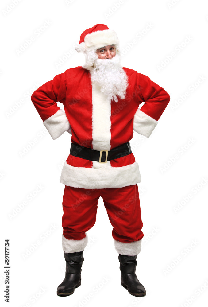 Happy traditional Santa Claus. Christmas. Happy traditional Santa Claus. Christmas.