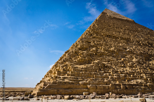 Pyramid of Khafre in Giza  Egypt