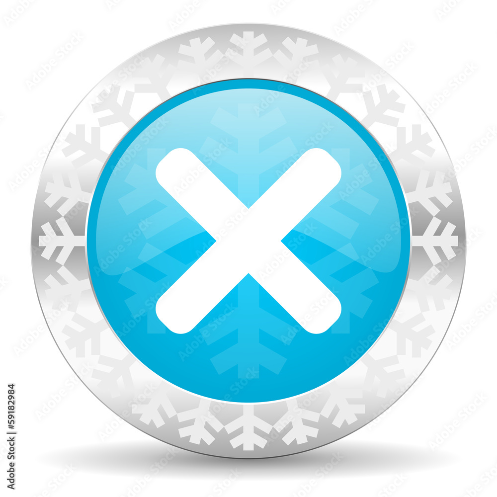 Fototapeta premium cancel icon