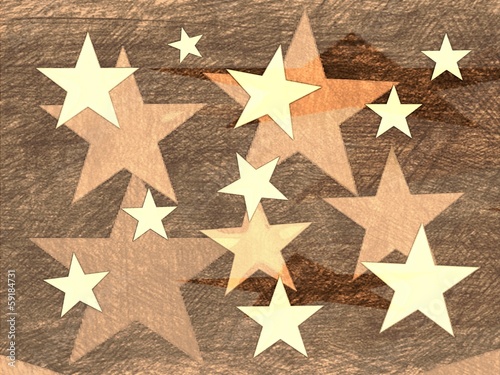 Decorative background with a stars