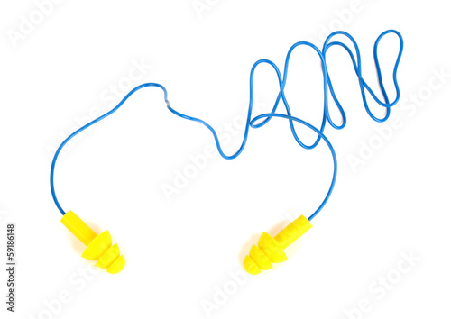 Rubber earplugs