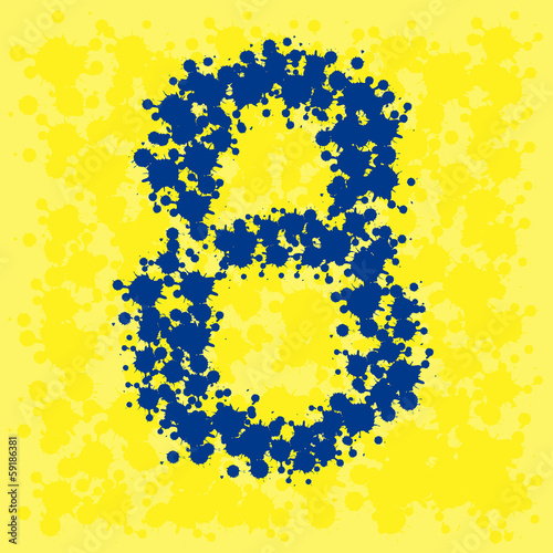 numero 8 PINTURA