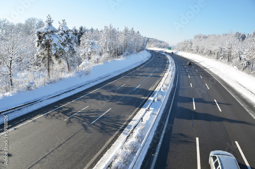 Winter highway © HappyAlex