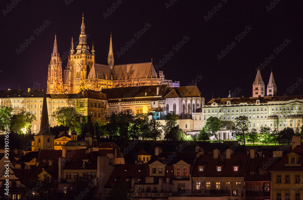 Obraz premium View of Prague Castle (Prazsky hrad) - Czech republic