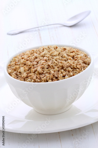 Healthy muesli croustillant