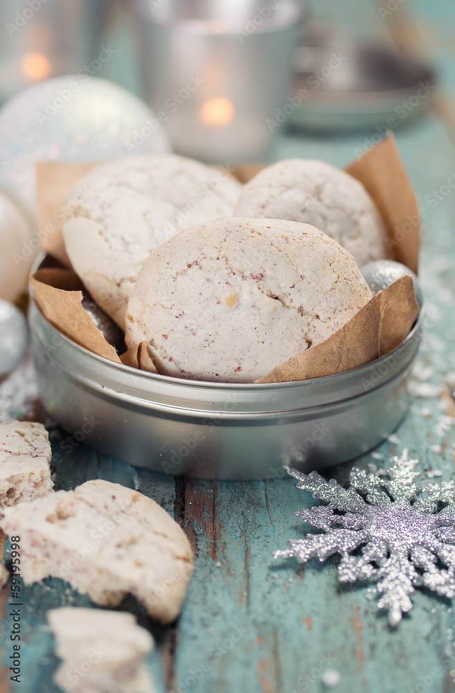 Fototapeta premium Homemade cookies for Christmas