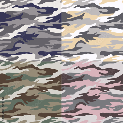 seamless camouflage pattern