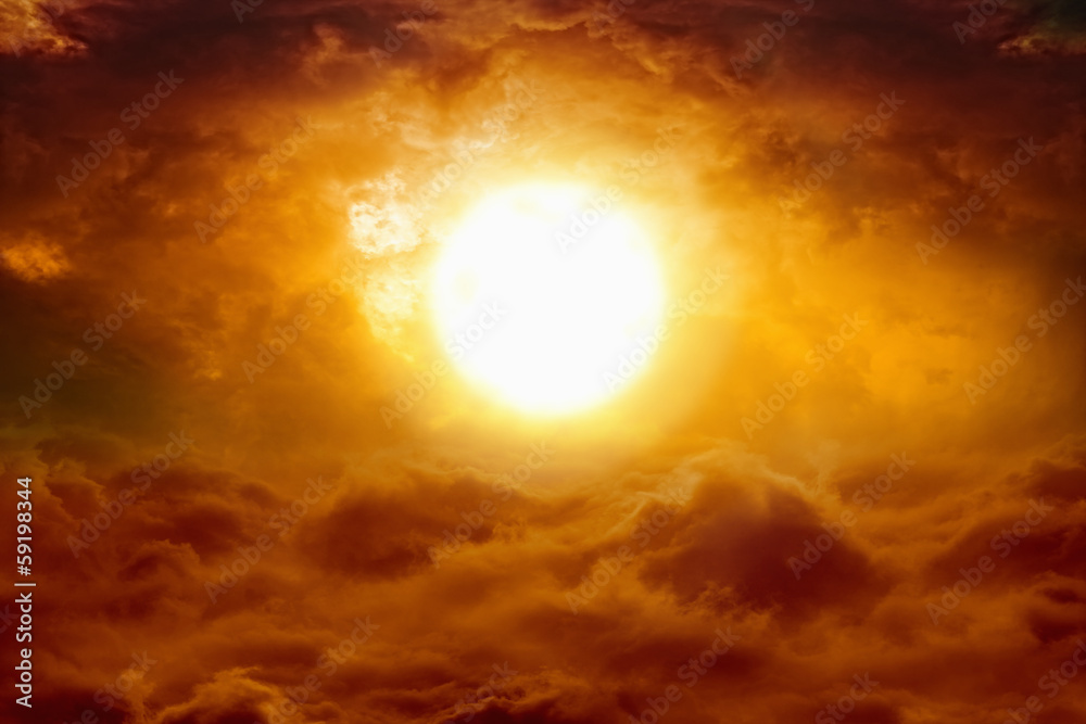 Hell sunset Hell sunset