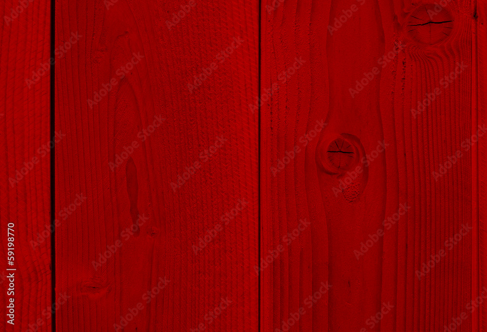 Fototapeta premium Red old vintage wood Christmas or Valentine`s Day background