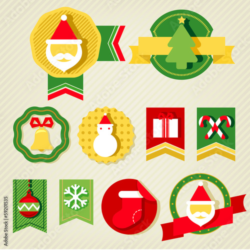 christmas labels