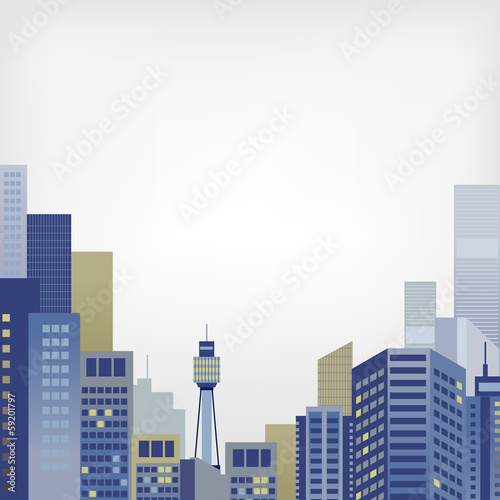 vector of city