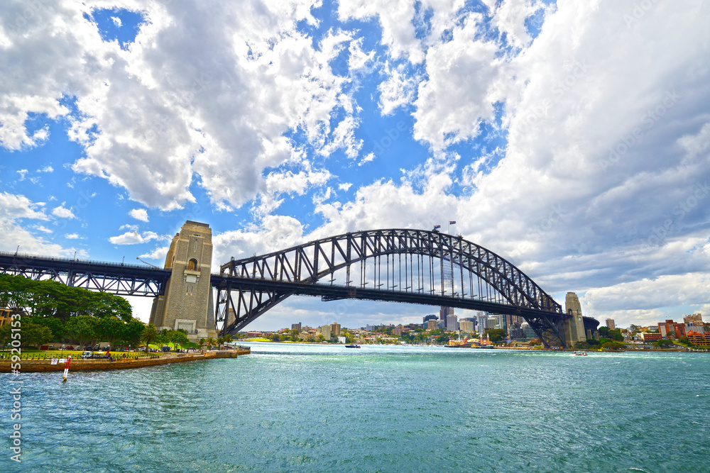 Fototapeta premium Sydney harbour bridge.