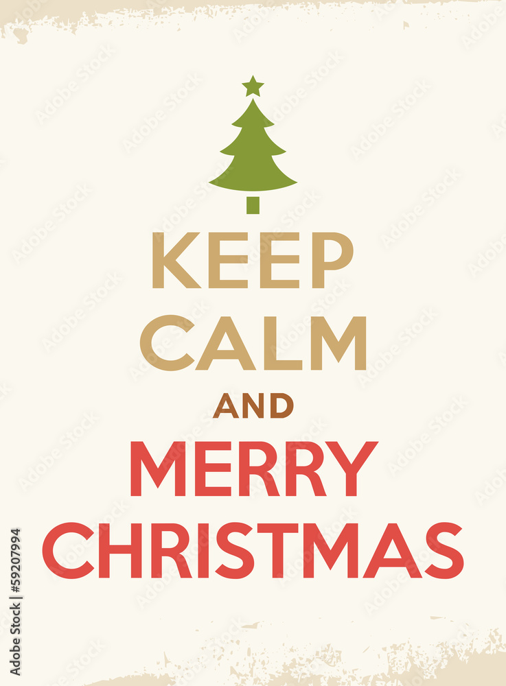 Merry Christmas poster
