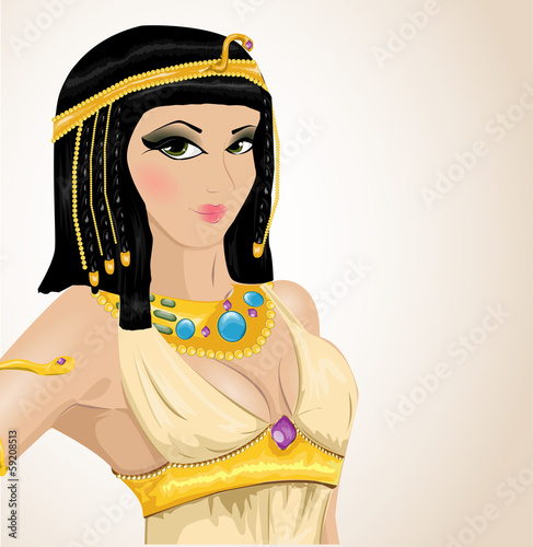 illustrated Cleopatra