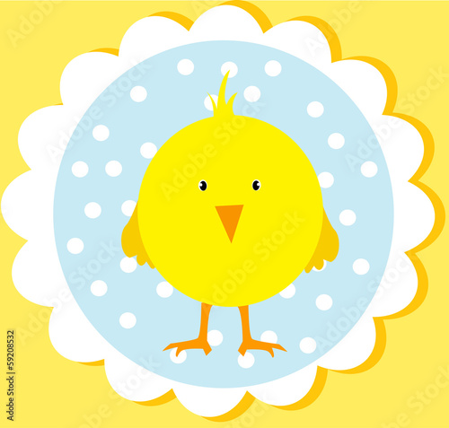 cute easter card