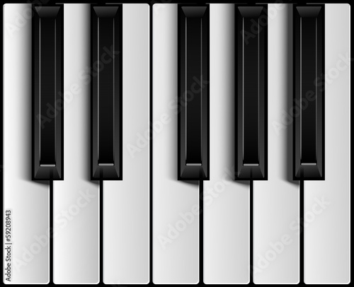 Piano keys