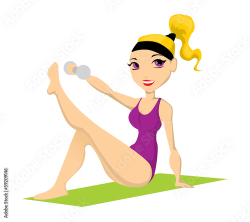 Fitness woman