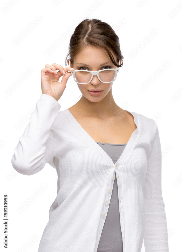 Half-length portrait of business woman Half-length portrait of business woman