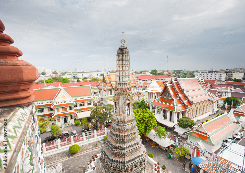 Temple Wat Arun in Bangkok