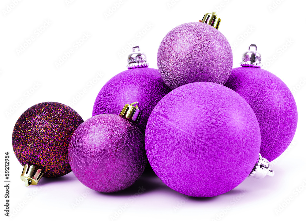 christmas balls isolated on white background christmas balls isolated on white background