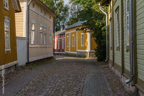 Rauma, a wooden town in Finland, a World Heritage