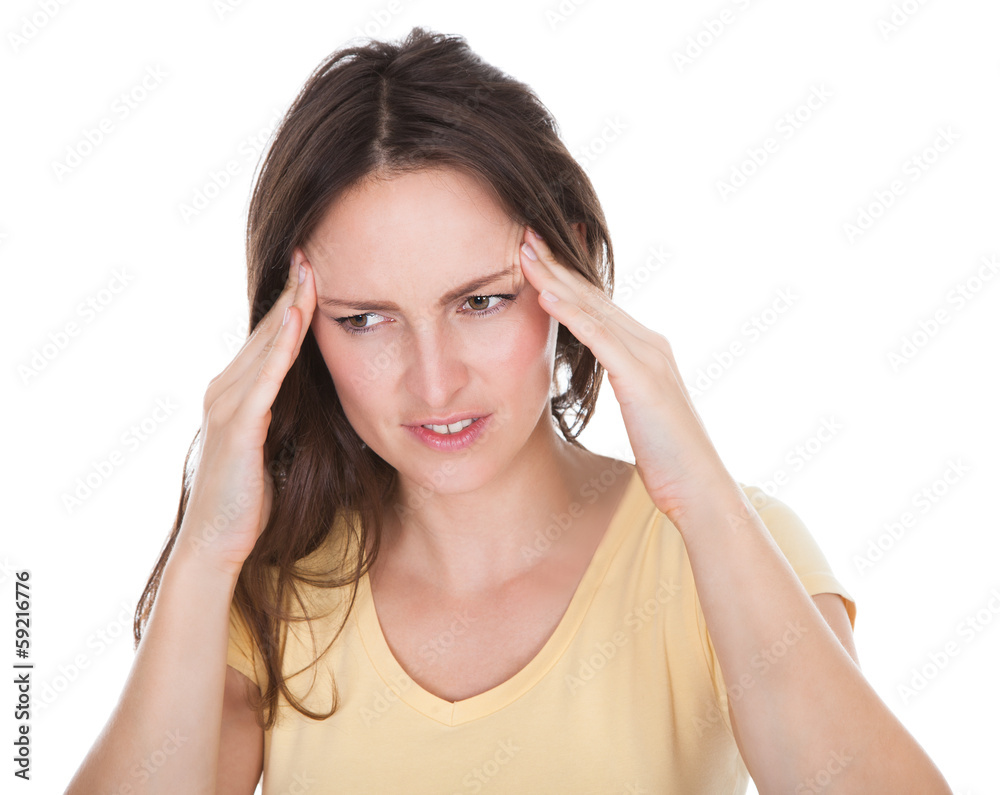 Woman Suffering From Headache Woman Suffering From Headache
