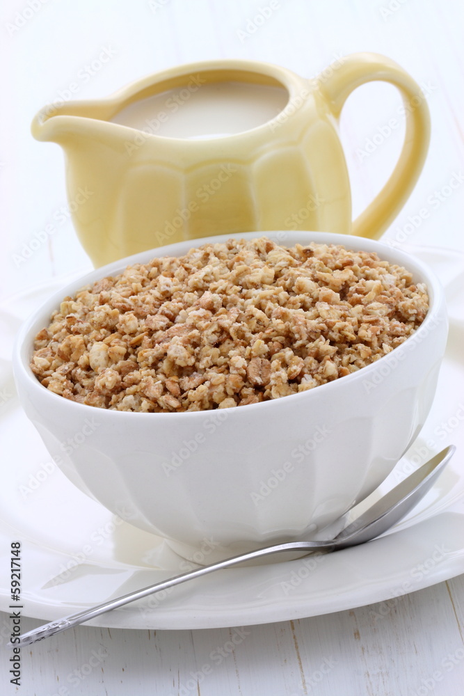 Delicious and healthy granola cereal Delicious and healthy granola cereal