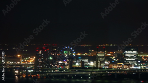 Wallpaper Mural お台場の夜景　 Torontodigital.ca