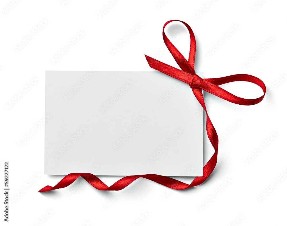 ribbon bow card note chirstmas celebration greeting ribbon bow card note chirstmas celebration greeting