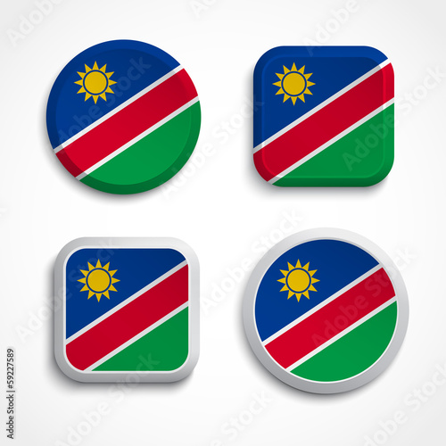 Namibia flag icons
