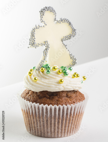 Angel cupcake photo