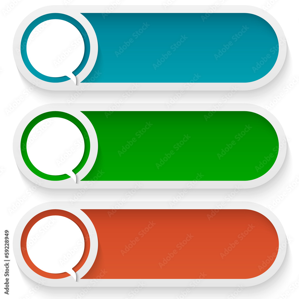 set of tree frames for any text with speech bubble set of tree frames for any text with speech bubble