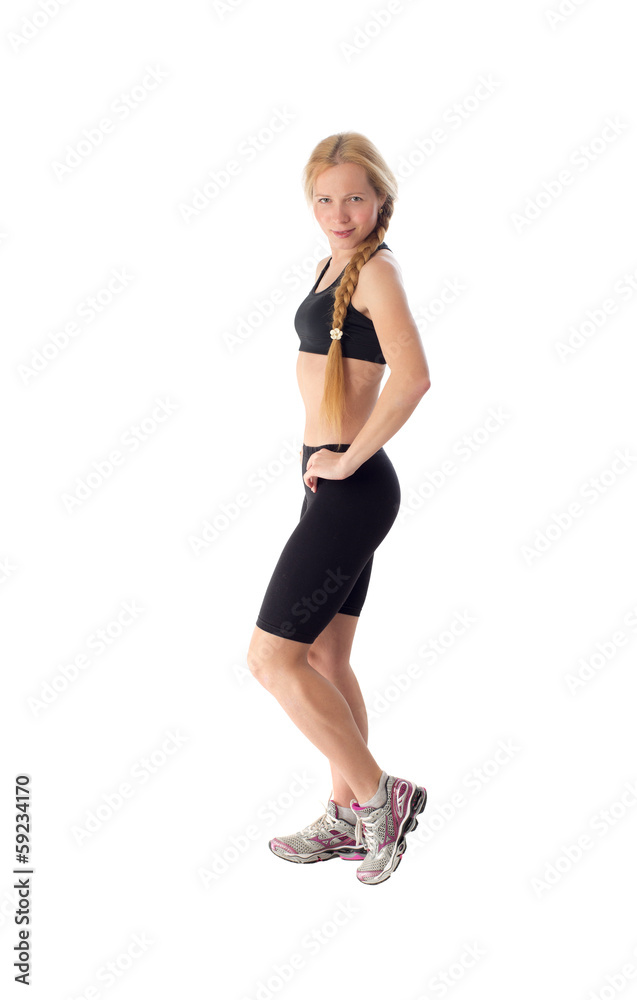 girl in sportswear girl in sportswear