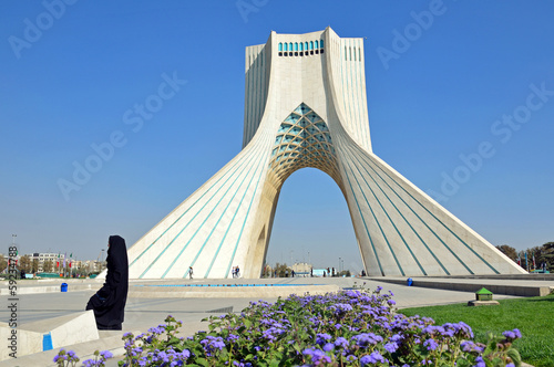 Azadi tower in Tehran,Iran photo