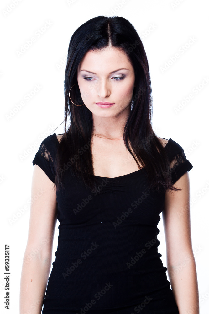 portrait of a young and beautiful woman portrait of a young and beautiful woman