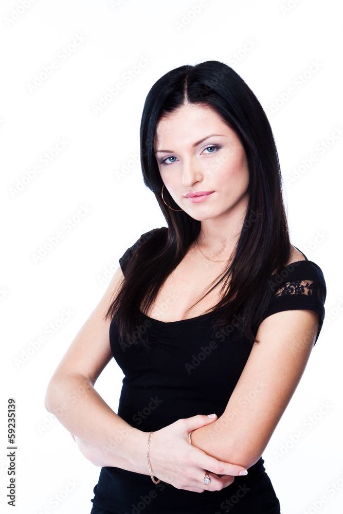 portrait of a young and beautiful woman portrait of a young and beautiful woman