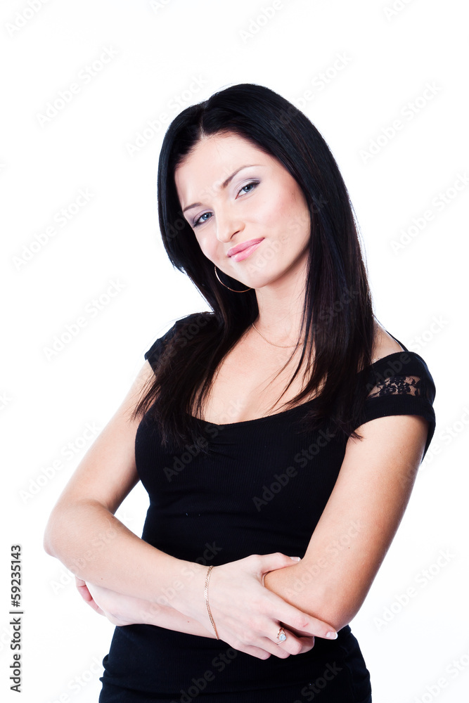 portrait of a young and beautiful woman portrait of a young and beautiful woman