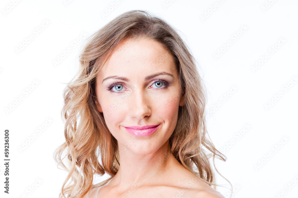 portrait of a young and beautiful woman portrait of a young and beautiful woman