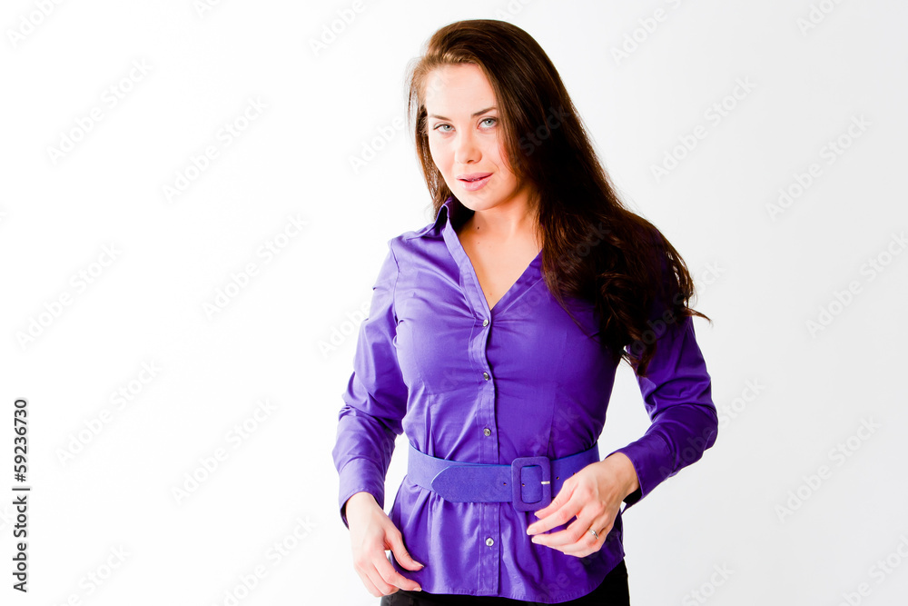 portrait of a young and beautiful woman portrait of a young and beautiful woman
