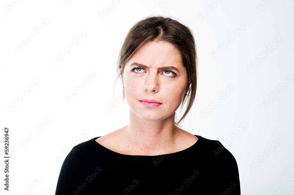 portrait of a young and beautiful woman portrait of a young and beautiful woman