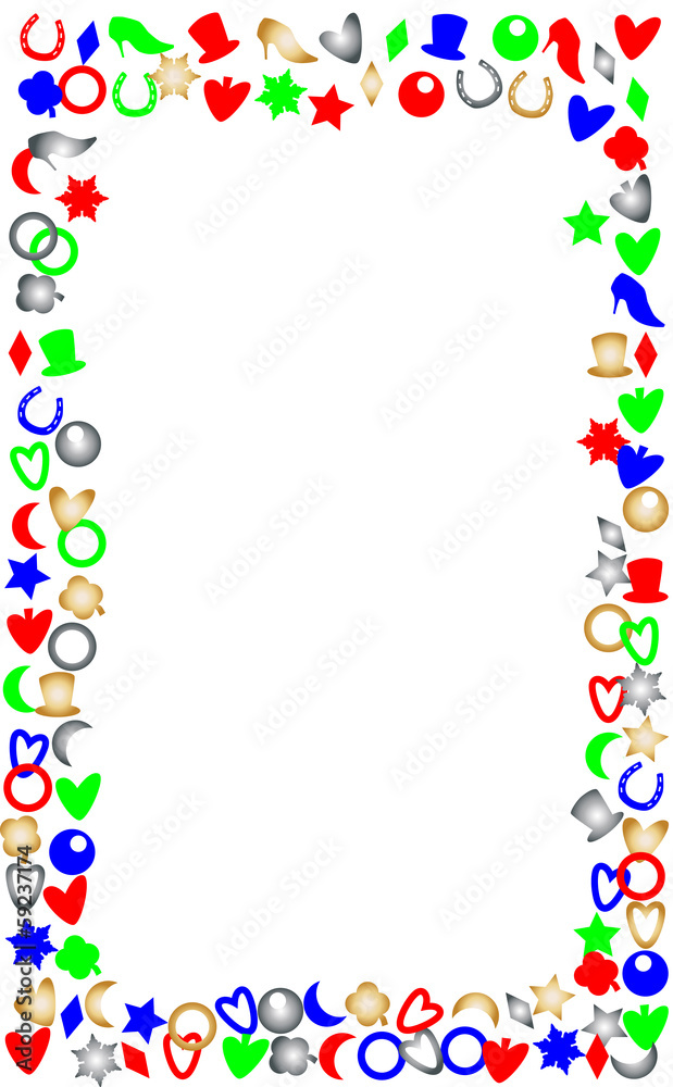 Confetti Border Confetti Border