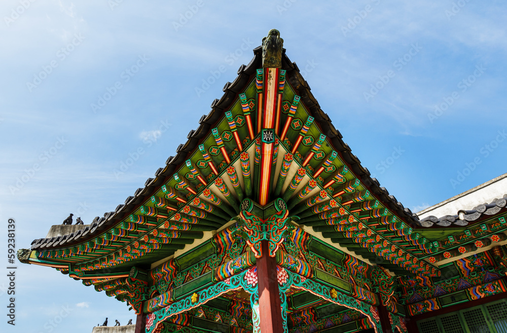 Fototapeta premium Korean traditional architecture