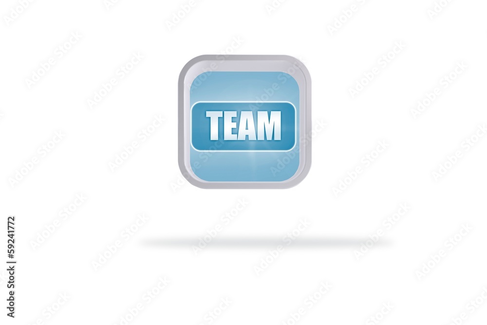 Team banner on abstract screen Team banner on abstract screen
