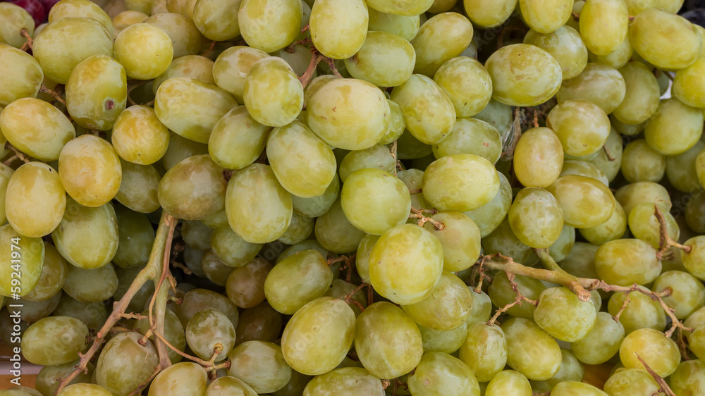 Grapes from the local garden of Thailand Grapes from the local garden of Thailand
