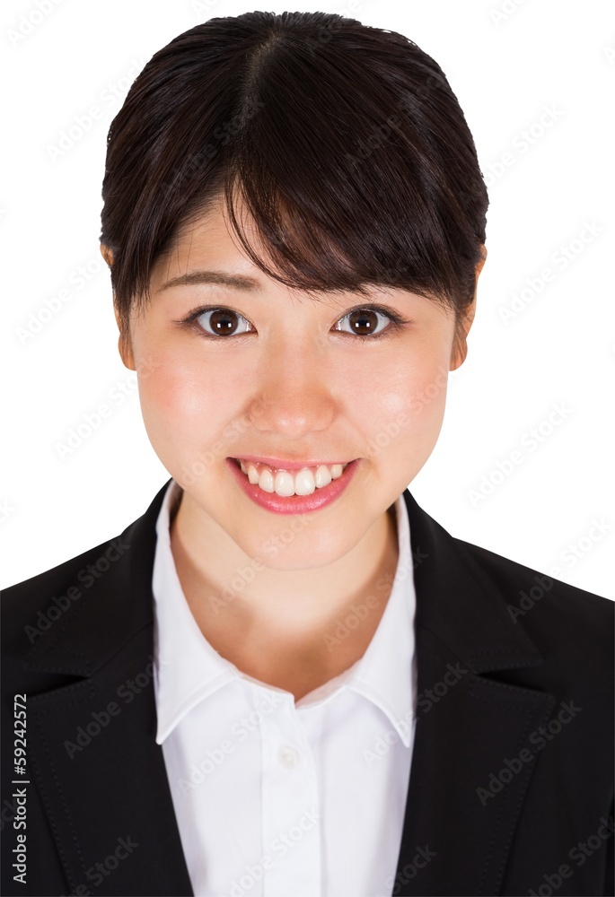 Smiling businesswoman Smiling businesswoman